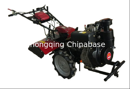 Μίνι καλλιεργητής 6.3KW 270mm πηδαλίων diesel 186F γεωργίας πολυ εκριζωτής δύναμης σκοπού μίνι