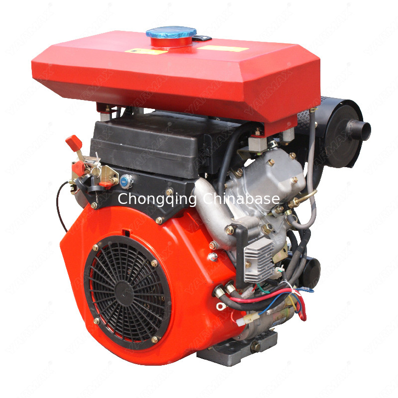 2V88 19HP Αερόψυκτος κινητήρας KAMA Diesel 14kW Δικύλινδρος V Διπλός 4χρονος Χαμηλός θόρυβος