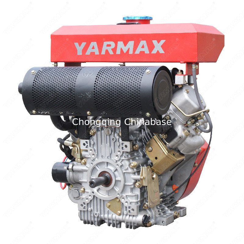 2V88 19HP Αερόψυκτος κινητήρας KAMA Diesel 14kW Δικύλινδρος V Διπλός 4χρονος Χαμηλός θόρυβος