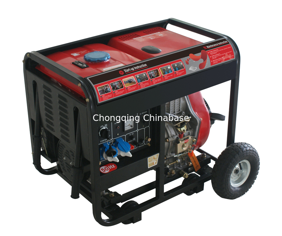 YM11000E 36.4A 8.0KW 8.8KW Ανοιχτή γεννήτρια ντίζελ YM1100FE Μονοκύλινδρος
