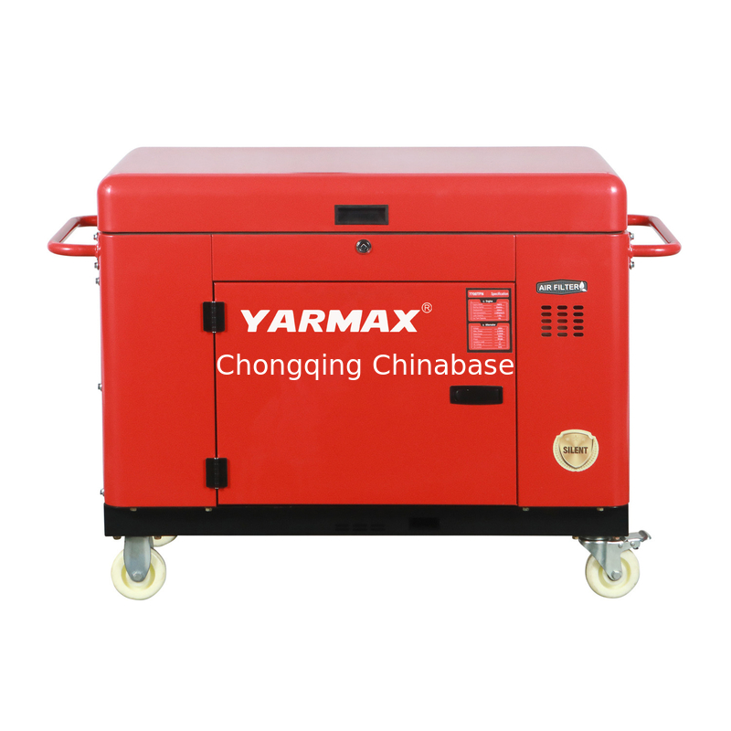 YM13800T Portable Silent Diesel Generator 9,6KW 10,4KW 1105FE Μονοκύλινδρος