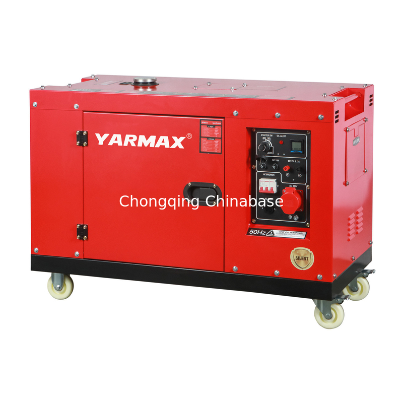 YM13800T Portable Silent Diesel Generator 9,6KW 10,4KW 1105FE Μονοκύλινδρος