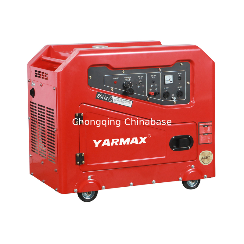YM13800T Portable Silent Diesel Generator 9,6KW 10,4KW 1105FE Μονοκύλινδρος