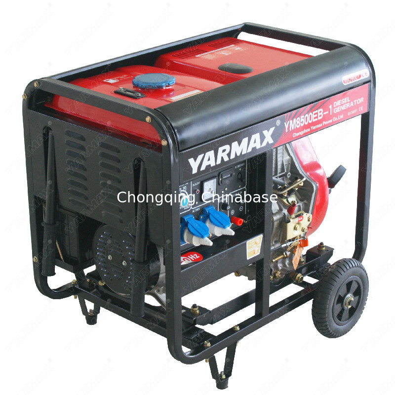 50-180A Diesel Welding Generator With AVR YM8700 5.5KW 25A 25-30V